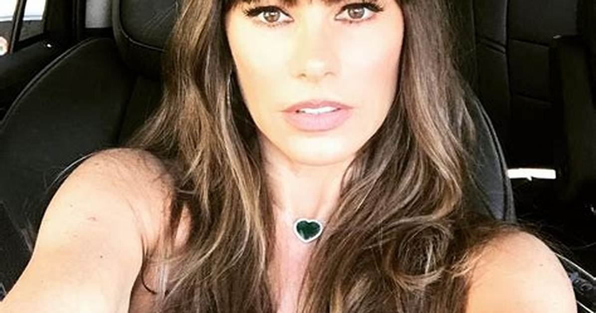 Sofia Vergara Fringe, Bangs - New Hairstyle 2017 ·