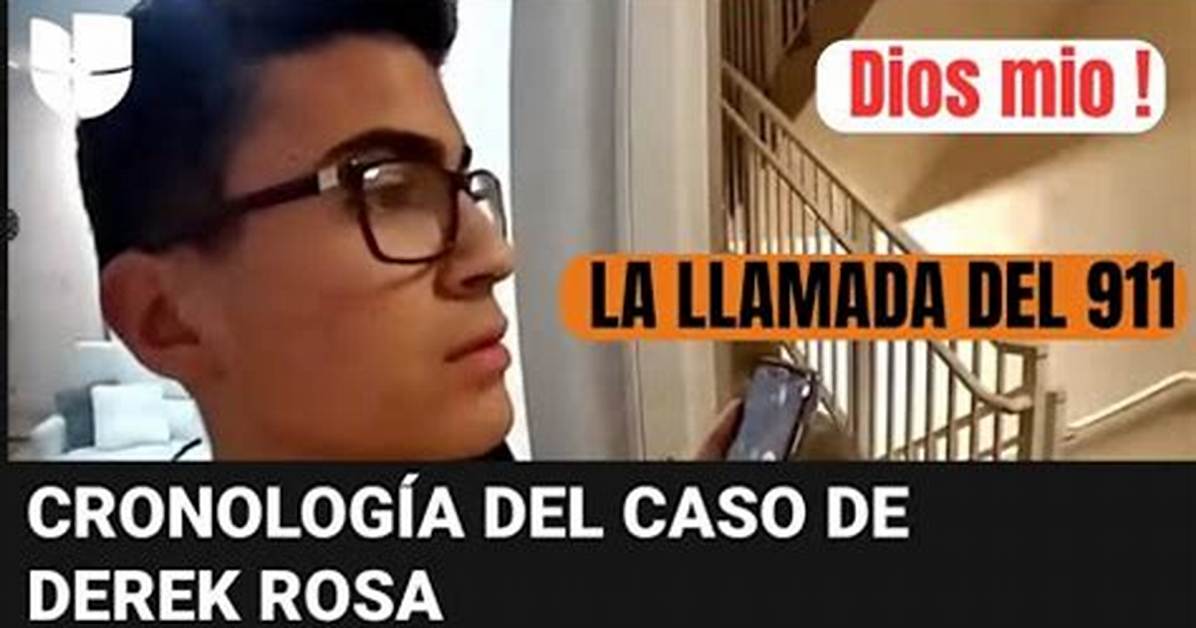 The Mysterious Incident: Derek. Rosa 911 Call Unveiled