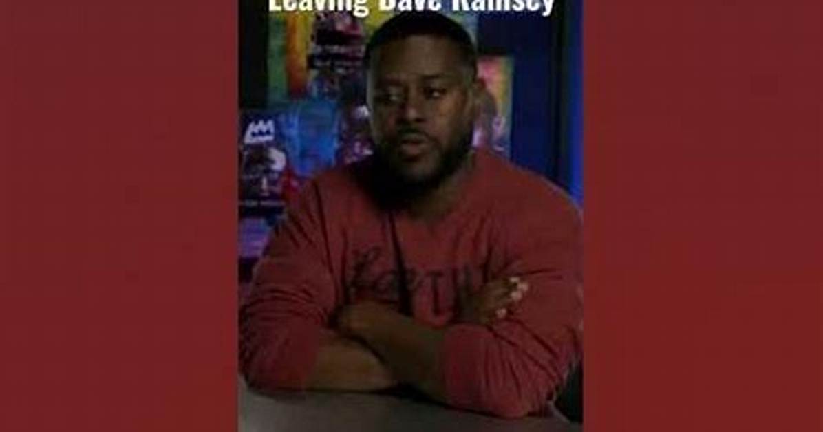 Why Did Anthony Oneal Leave Dave Ramsey & Where Did He Go? Fans Wonder About His Whereabout ·